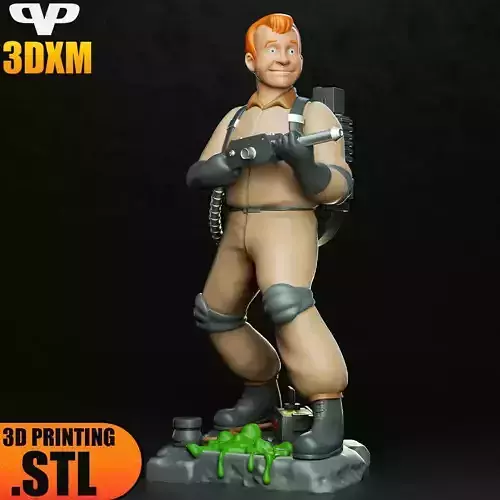 Ray Stantz STL for 3D Printing 3DXM ChibiSTL 3D print model