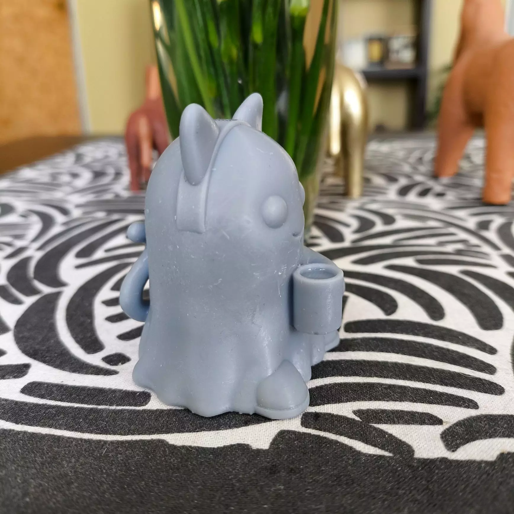 Little Ghost With Cat Costume 3D print model_5