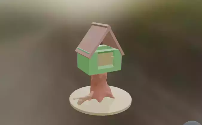 Tree home for all your needs      3d model 3D print model