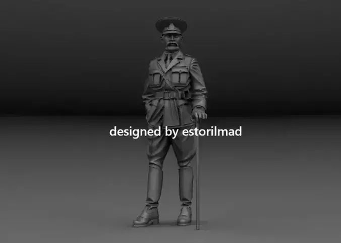 ITALIAN OFFICIAL AFRICA LIBYA 3D print model