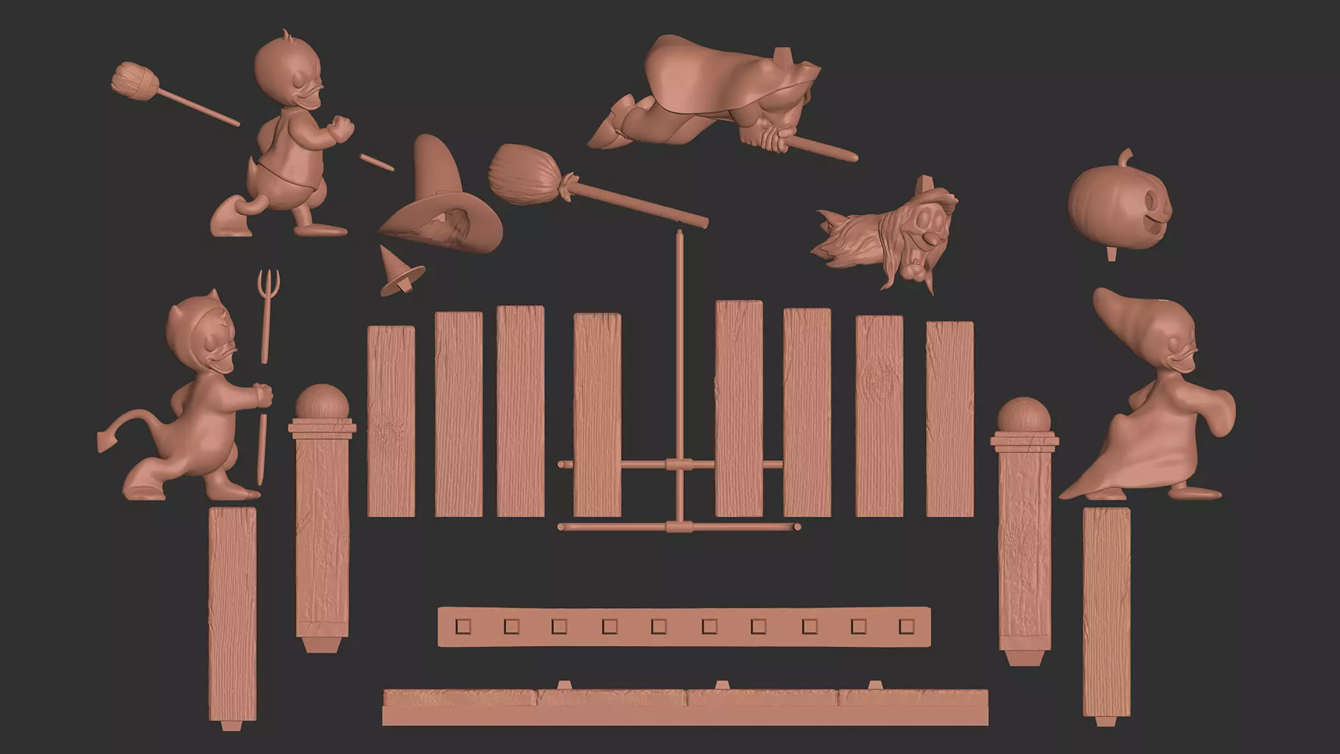 Disney Trick or Treat 3D print model_6