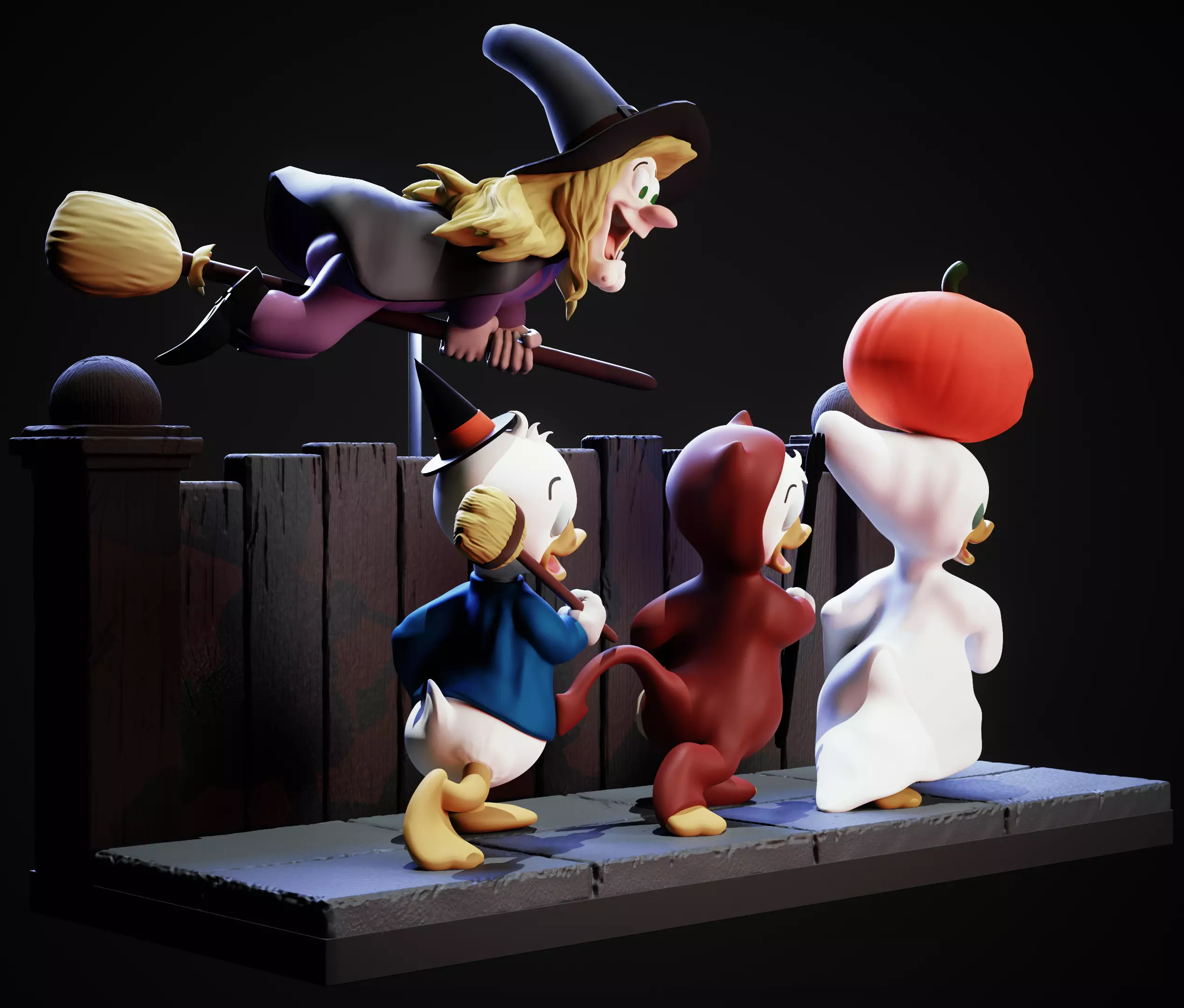 Disney Trick or Treat 3D print model_1