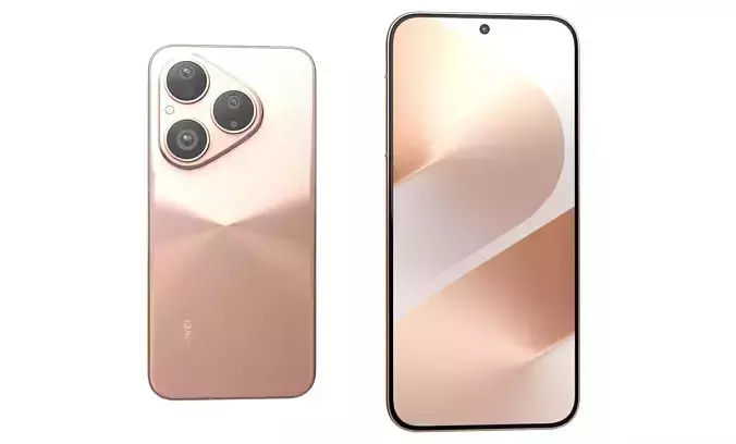 Huawei Pura 80 Velvet Gold 3D model