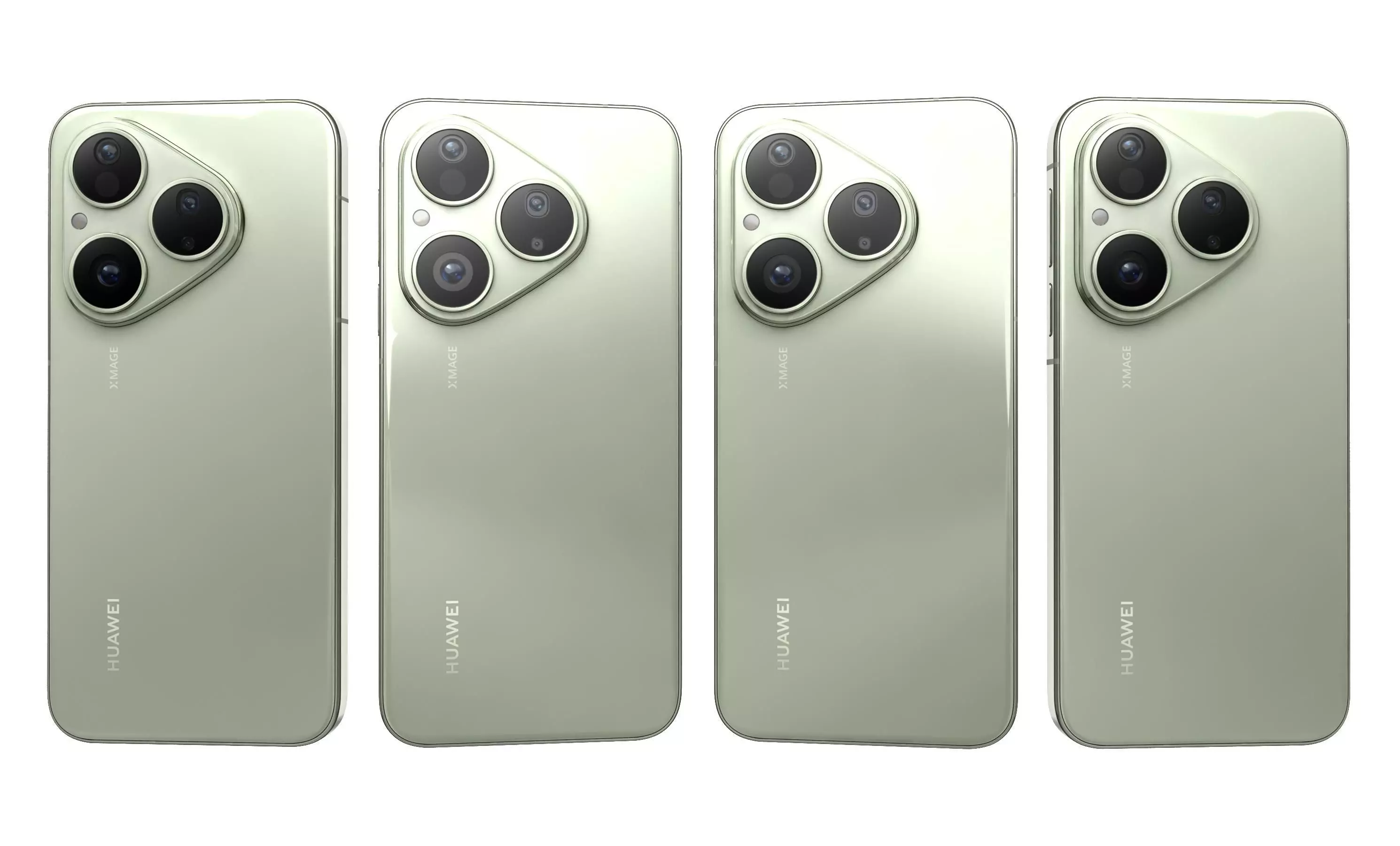 Huawei Pura 80 Velvet Green 3D model_6