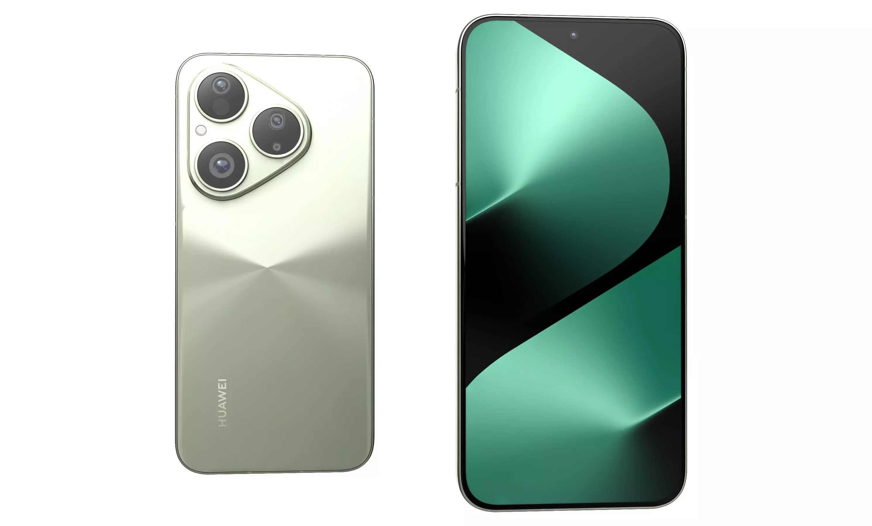 Huawei Pura 80 Velvet Green 3D model_0