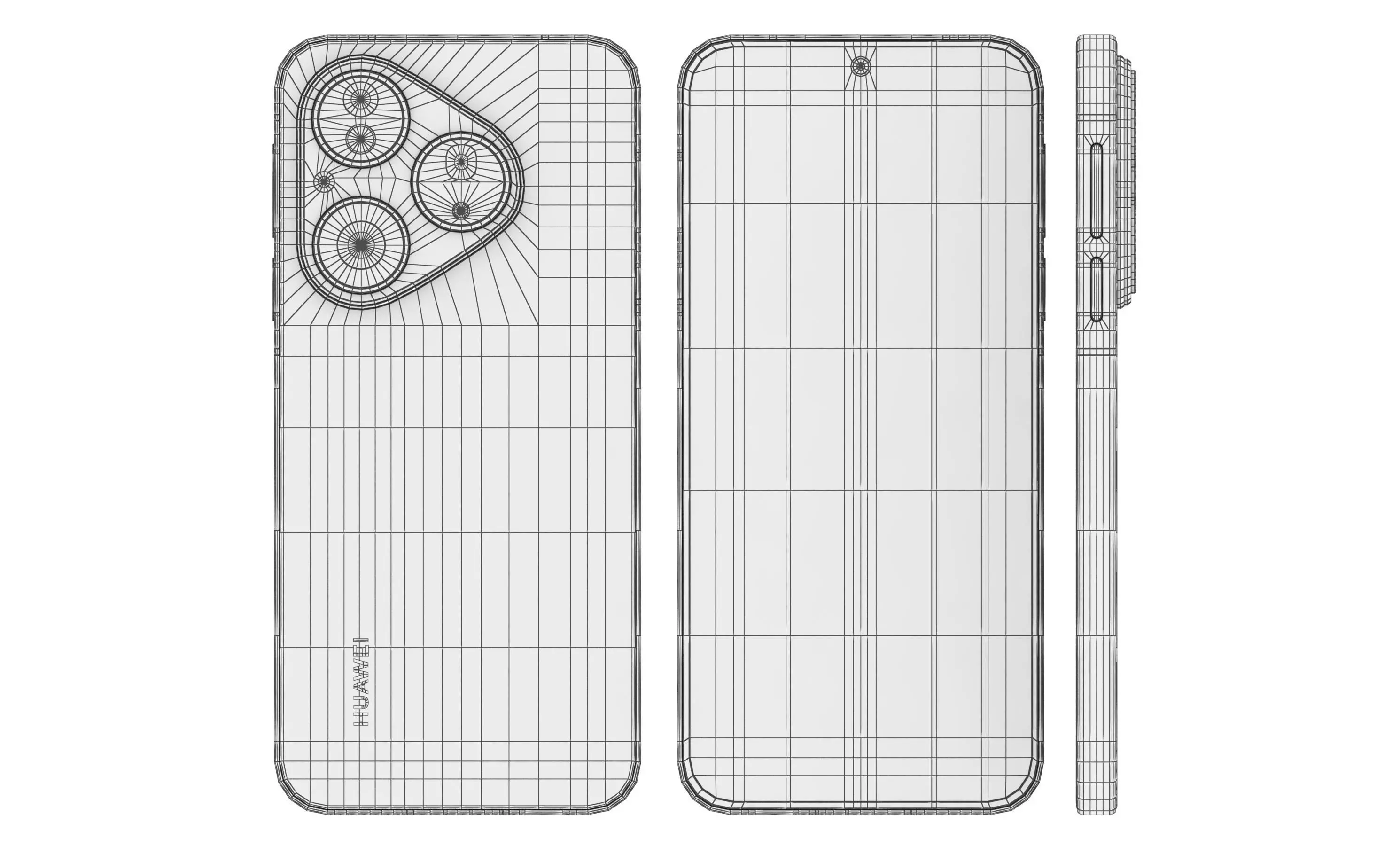 Huawei Pura 80 Velvet Green 3D model_18