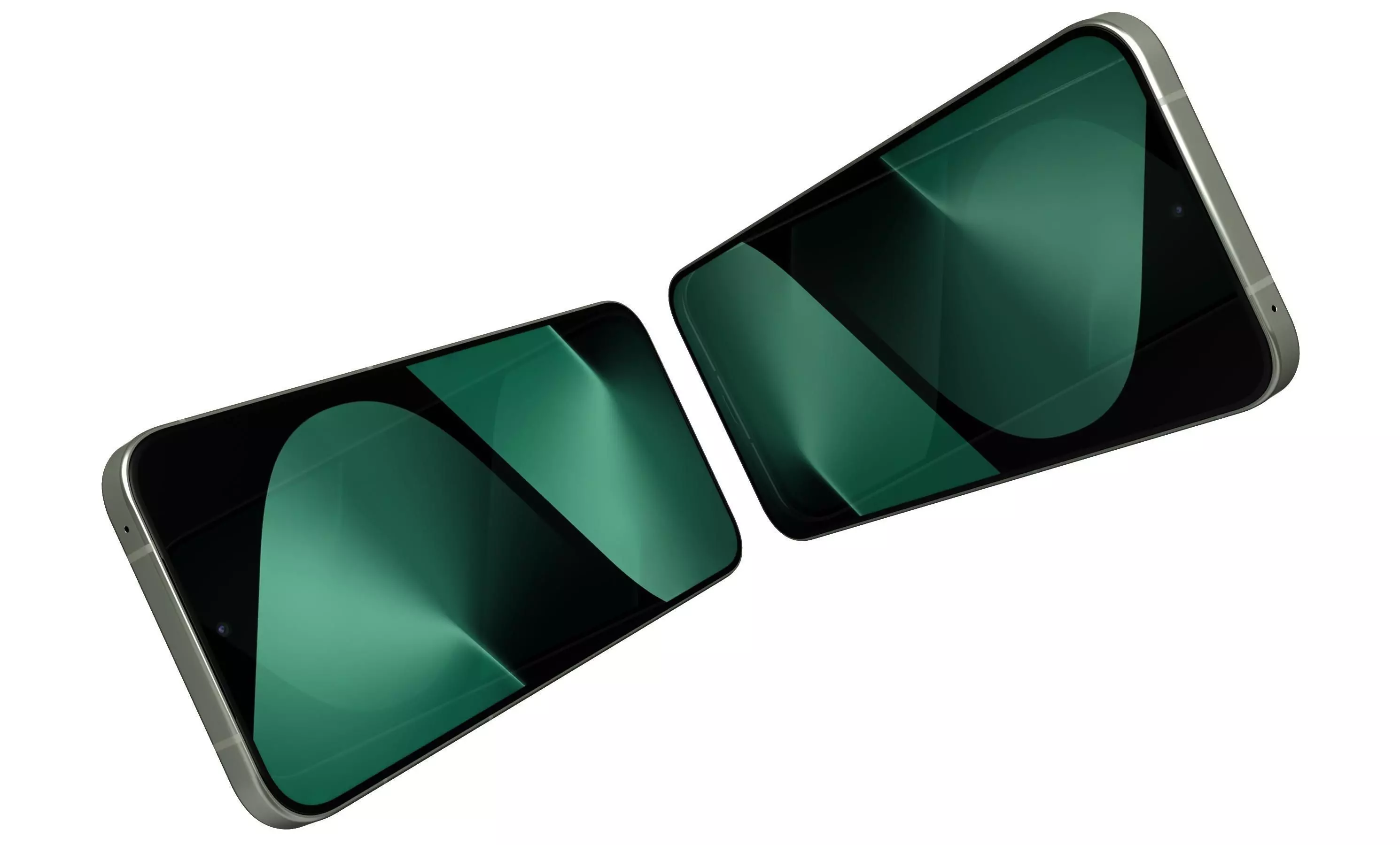 Huawei Pura 80 Velvet Green 3D model_11