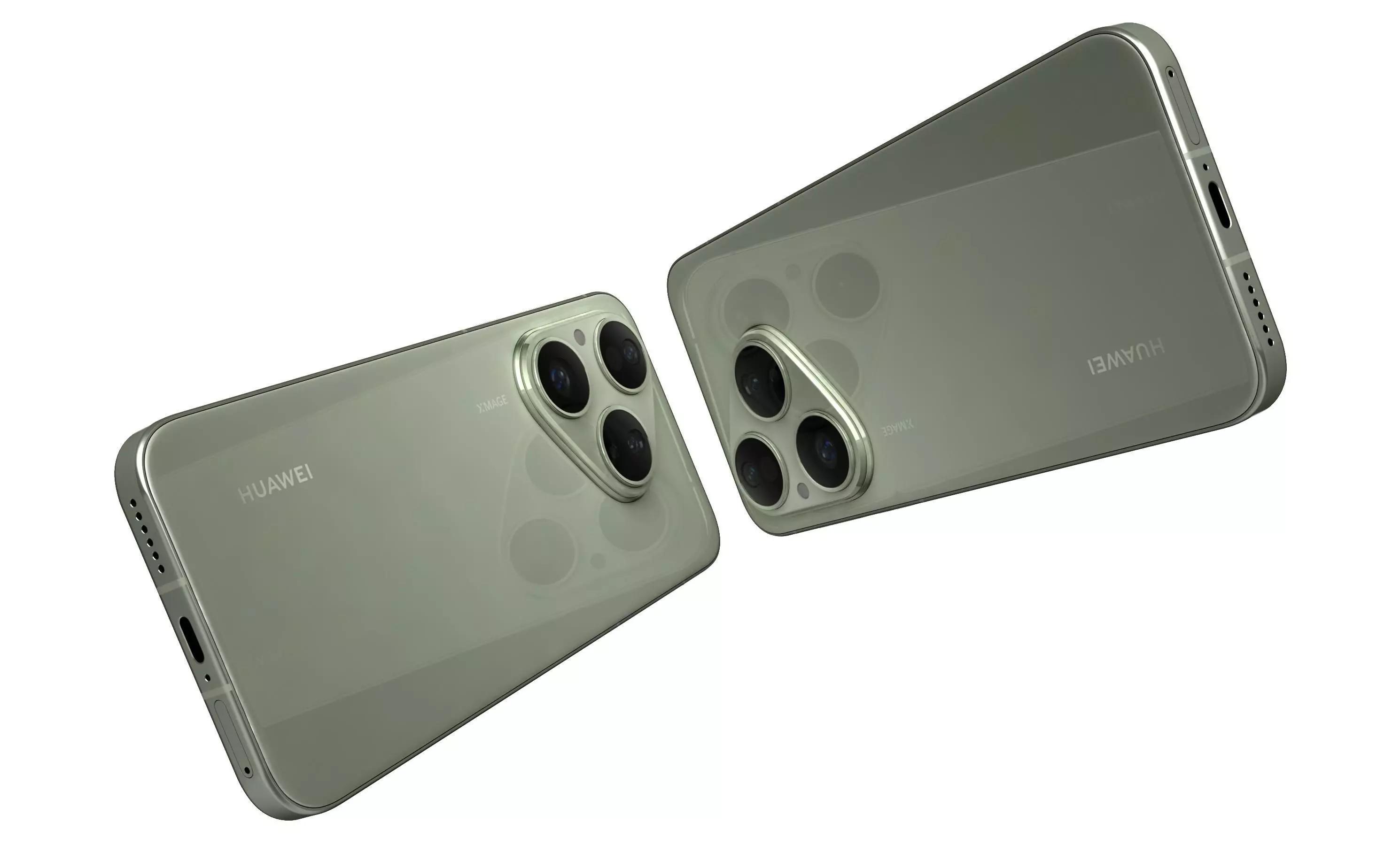 Huawei Pura 80 Velvet Green 3D model_12