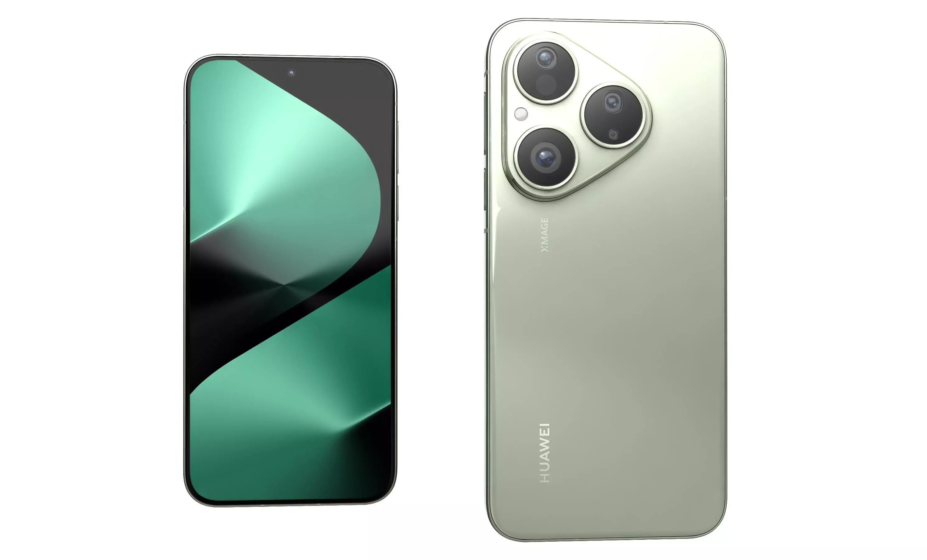 Huawei Pura 80 Velvet Green 3D model_13