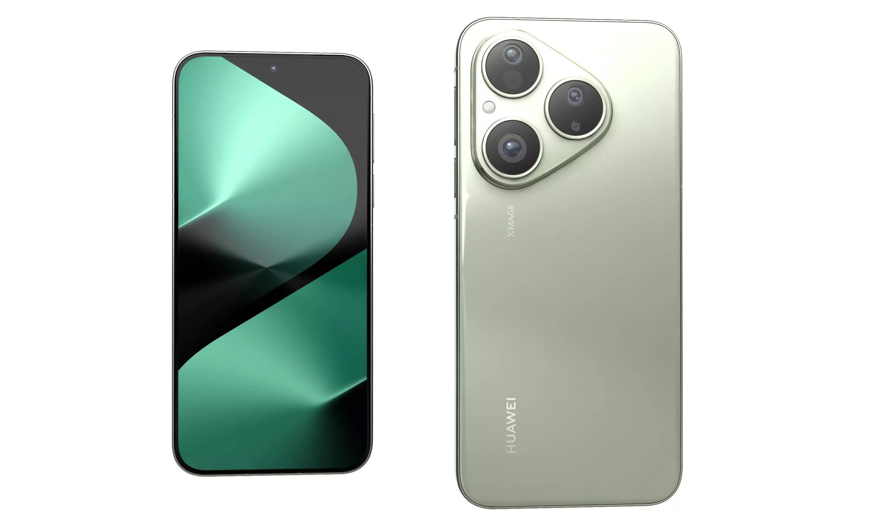 Huawei Pura 80 Velvet Green 3D model_9