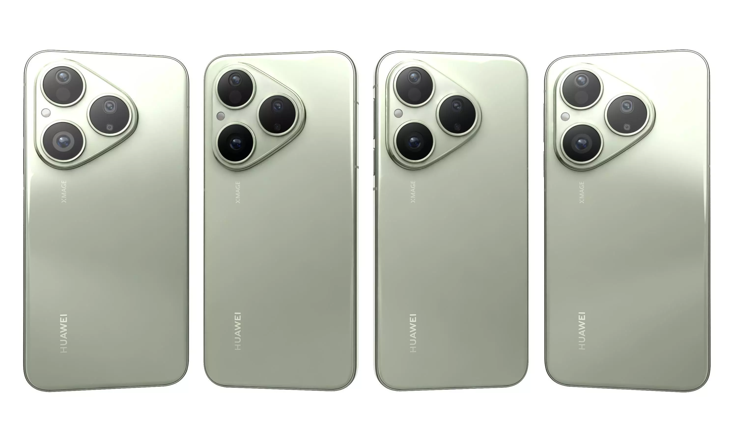 Huawei Pura 80 Velvet Green 3D model_4