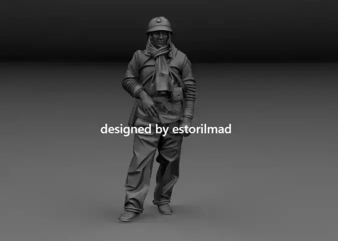 WW2 FRENCH TANK DRIVER 1940 v2