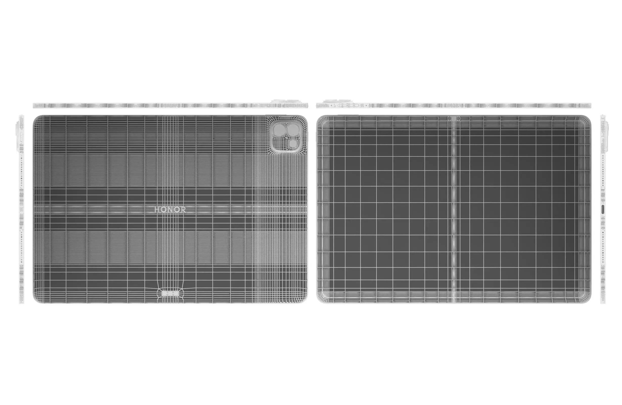 Honor MagicPad 3 13 3 inch White 3D model_17