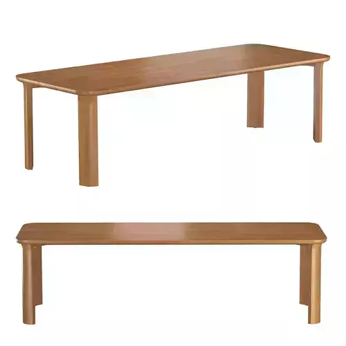 Lagos Teak Rectangular Dining Table