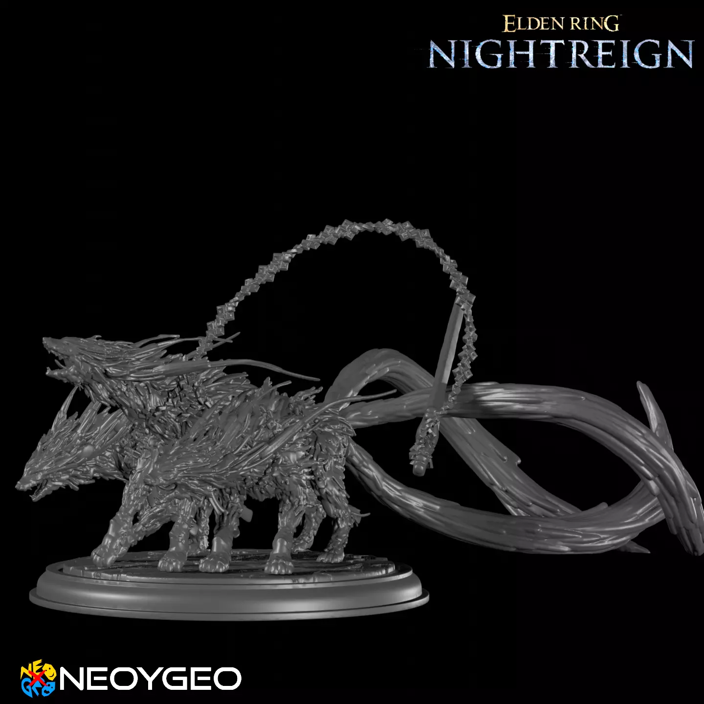 GLADIUS BEAST OF NIGHT - ELDEN RING NIGHTREIGN 3D print model_3
