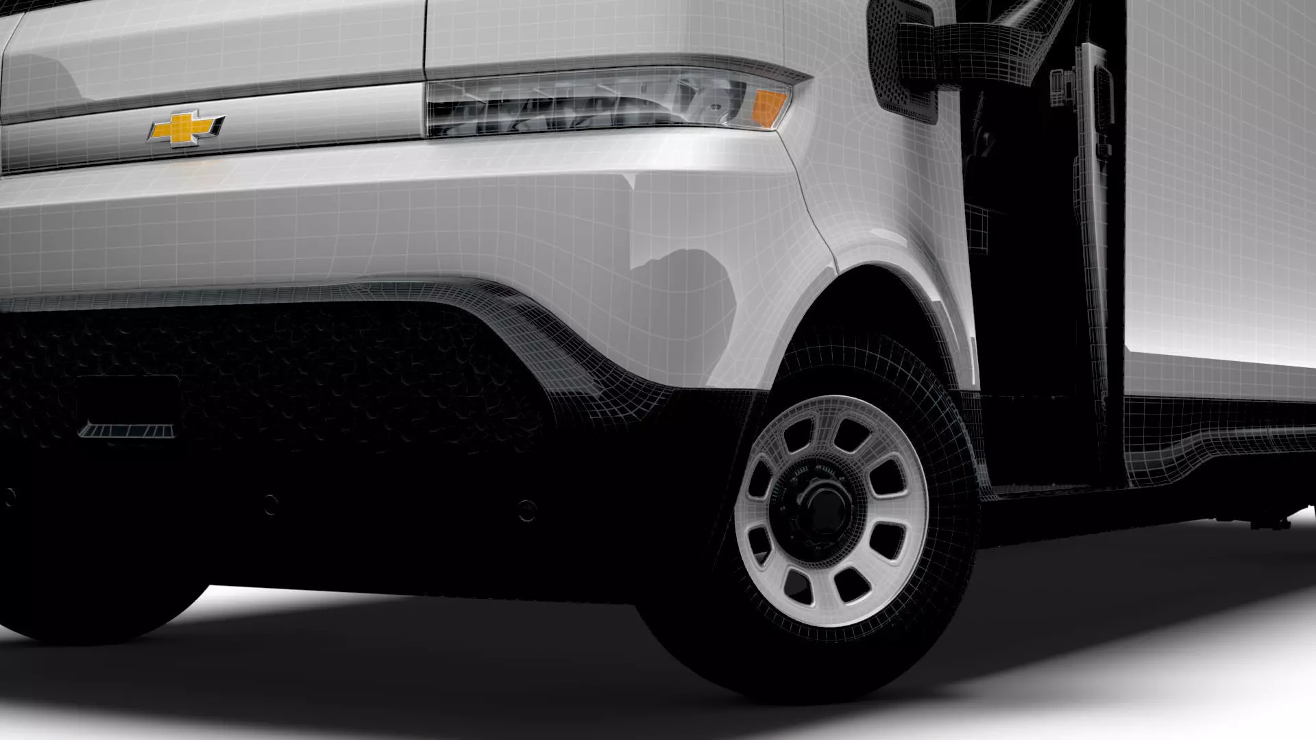 Chevrolet BrightDrop 600 HQInt 2026 3D model_16