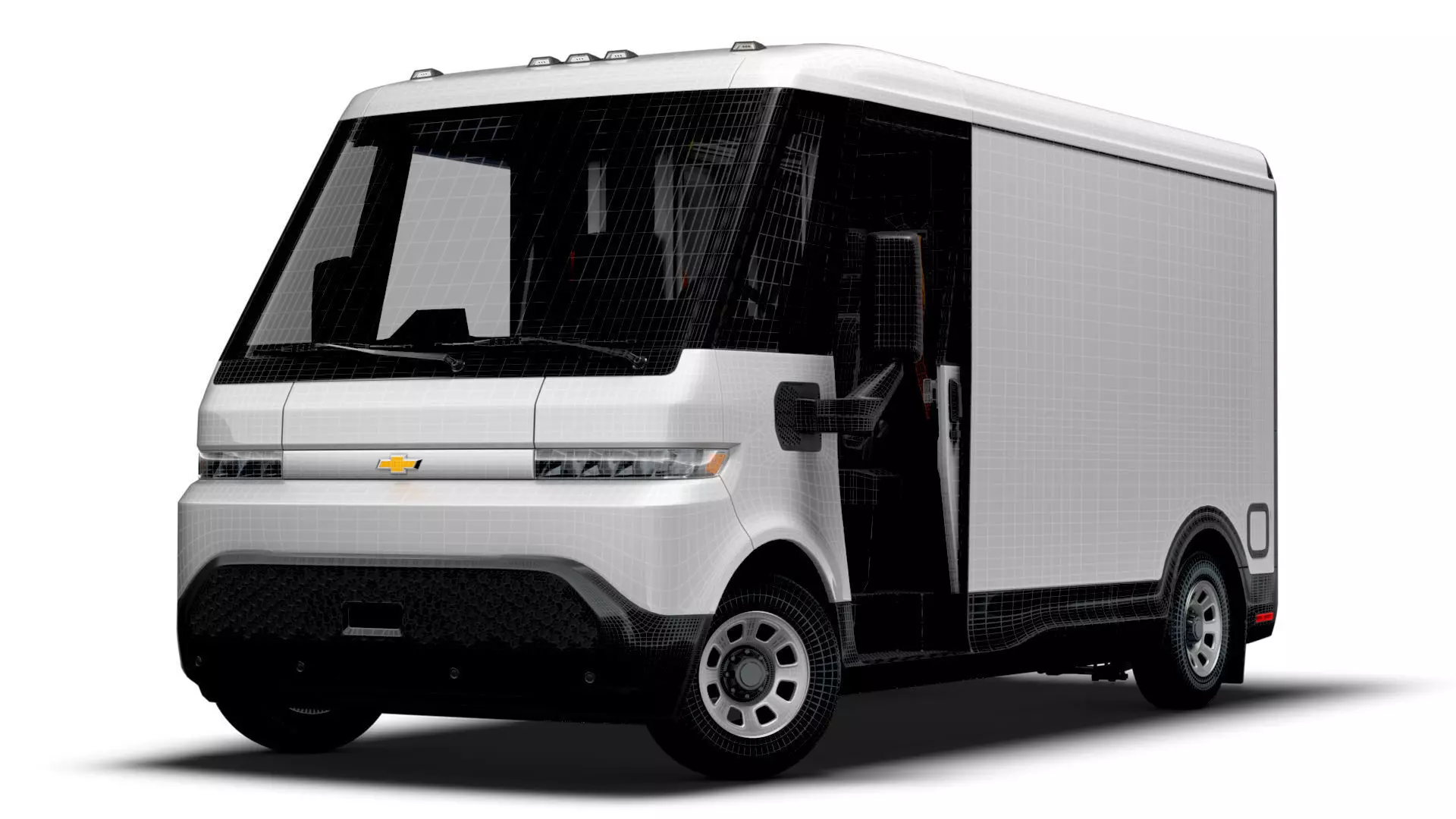 Chevrolet BrightDrop 400 HQInt 2026 3D model_22