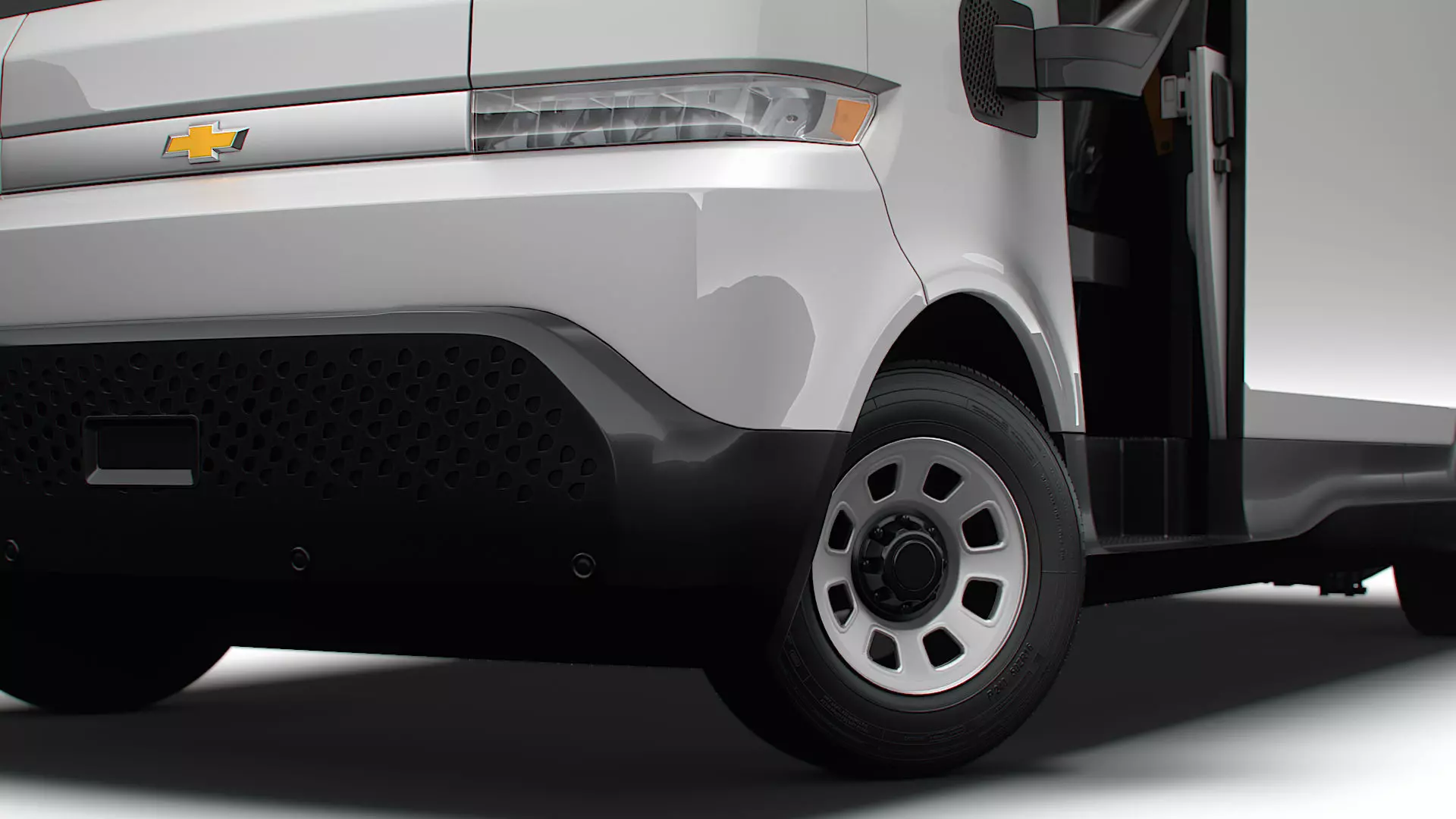 Chevrolet BrightDrop 400 HQInt 2026 3D model_3