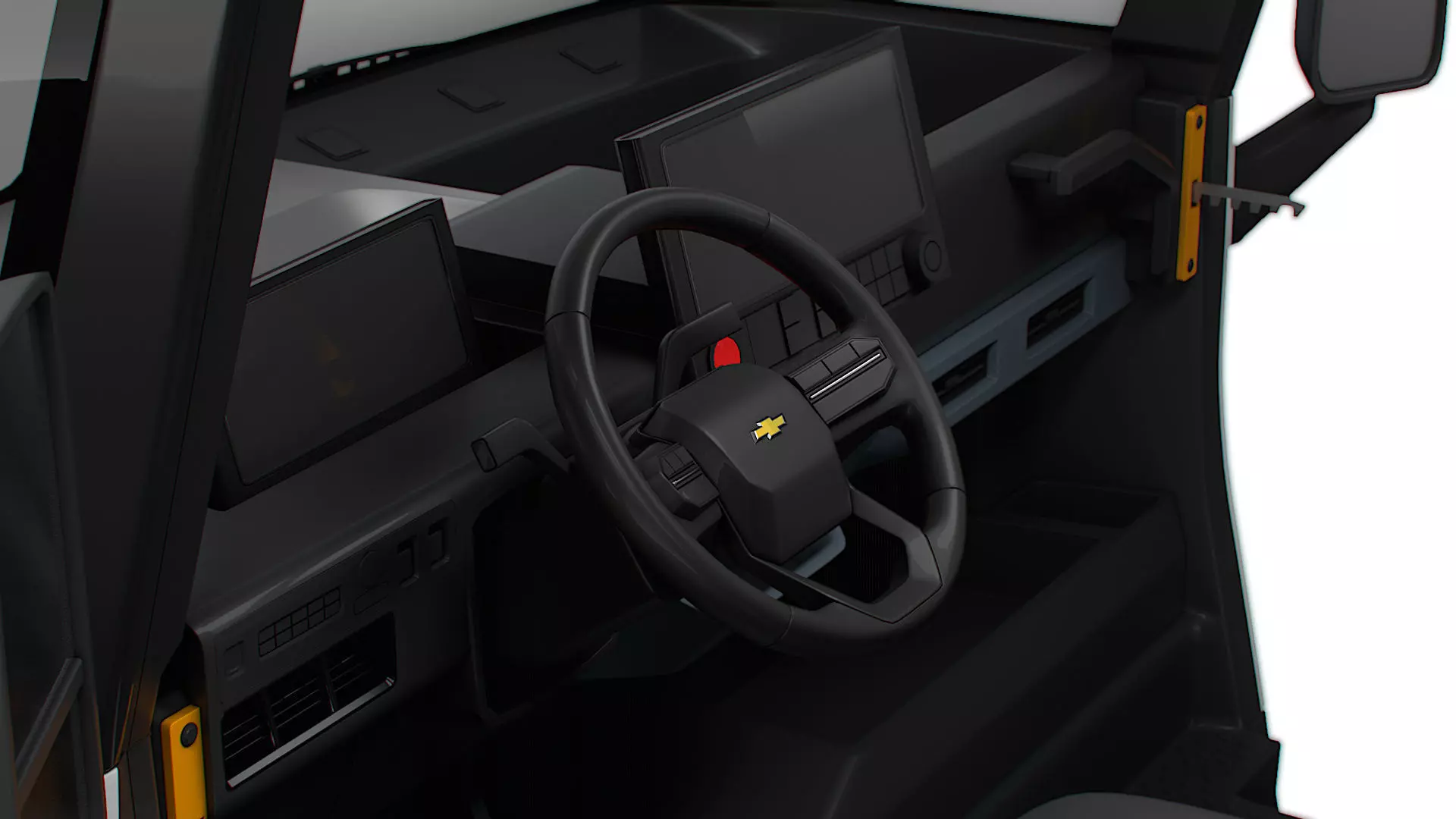 Chevrolet BrightDrop 400 HQInt 2026 3D model_2