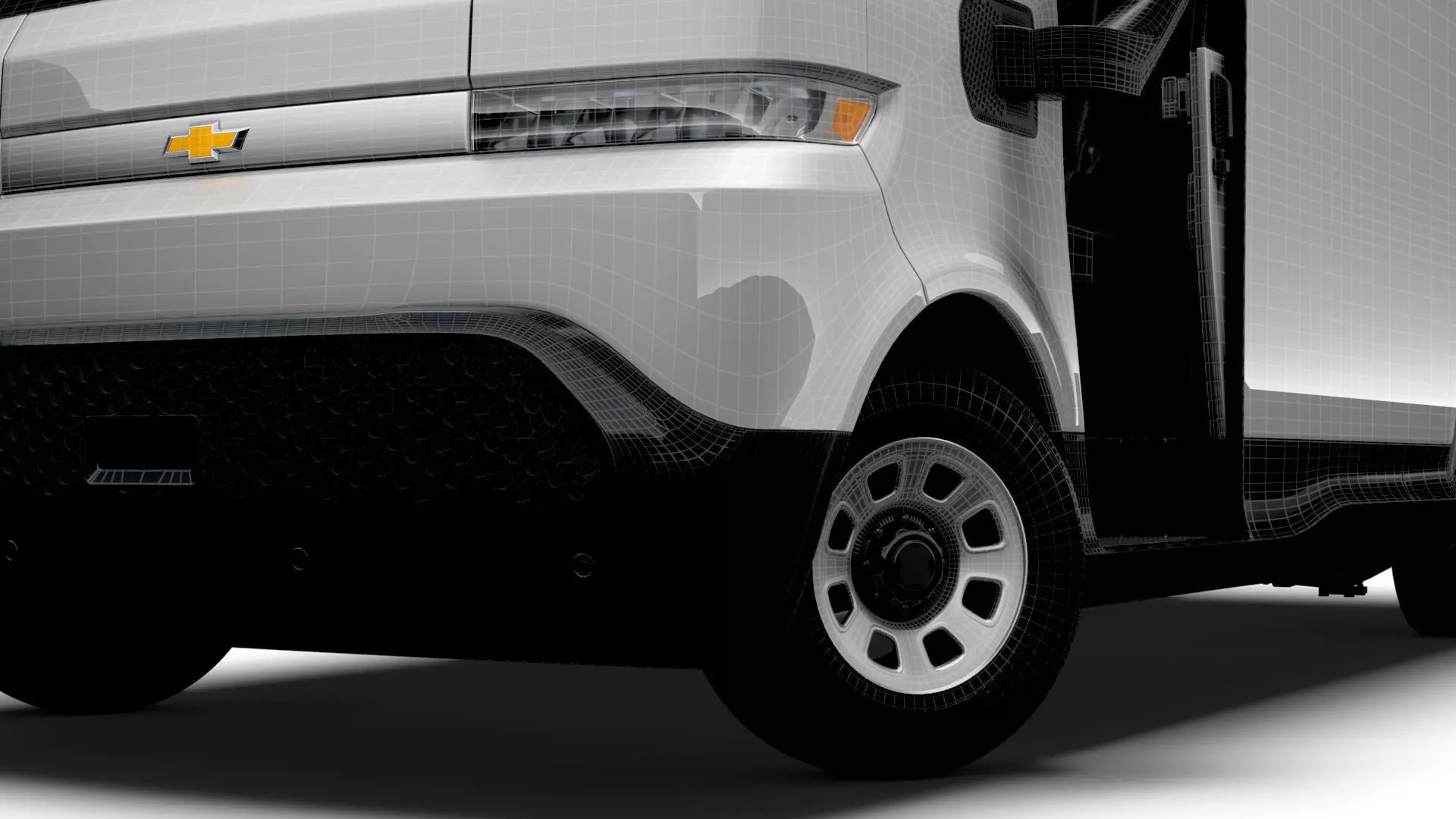 Chevrolet BrightDrop 400 HQInt 2026 3D model_17