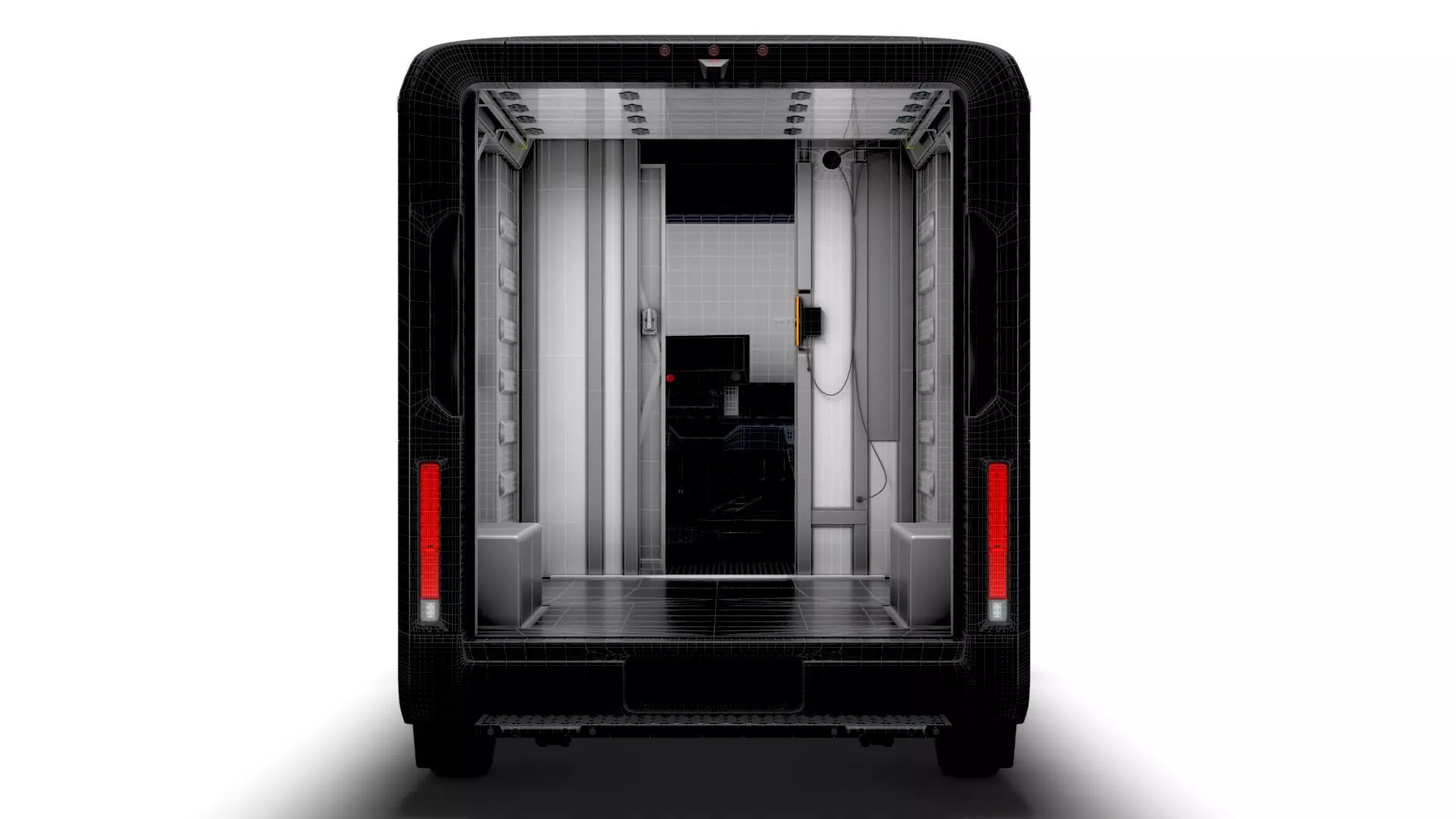 Chevrolet BrightDrop 400 HQInt 2026 3D model_23