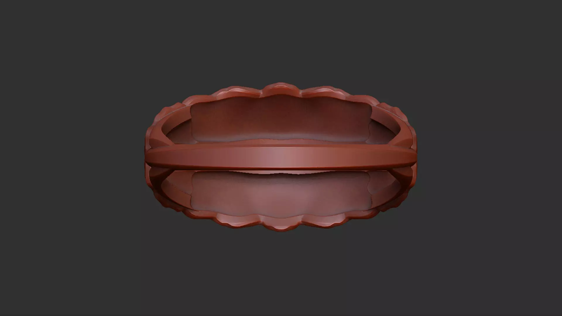 Pattern ring design vintage medieval 3D print model_8