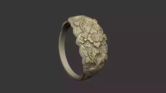 Pattern ring design vintage medieval 
