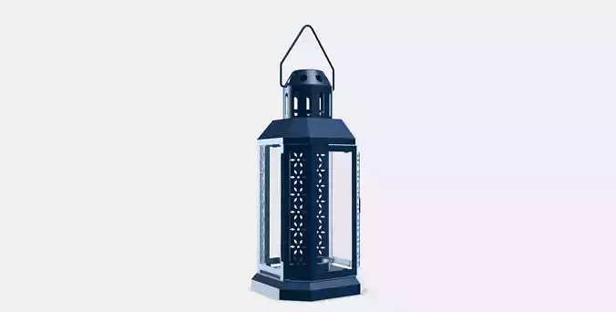 ENRUM Lantern for tealight in-outdoor 2 3D model