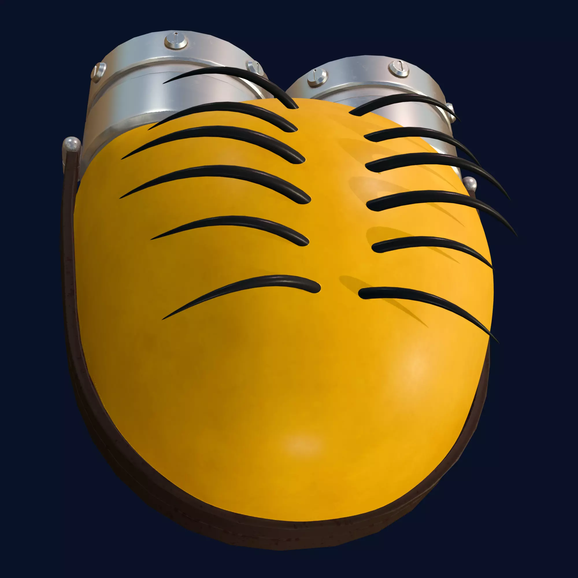 Best Cute Minion Cosplay Mask 3D STL 3D print model_35