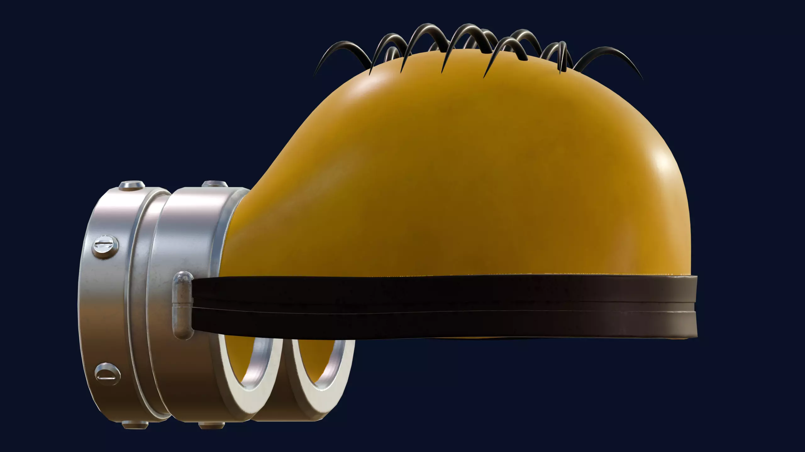 Best Cute Minion Cosplay Mask 3D STL 3D print model_5