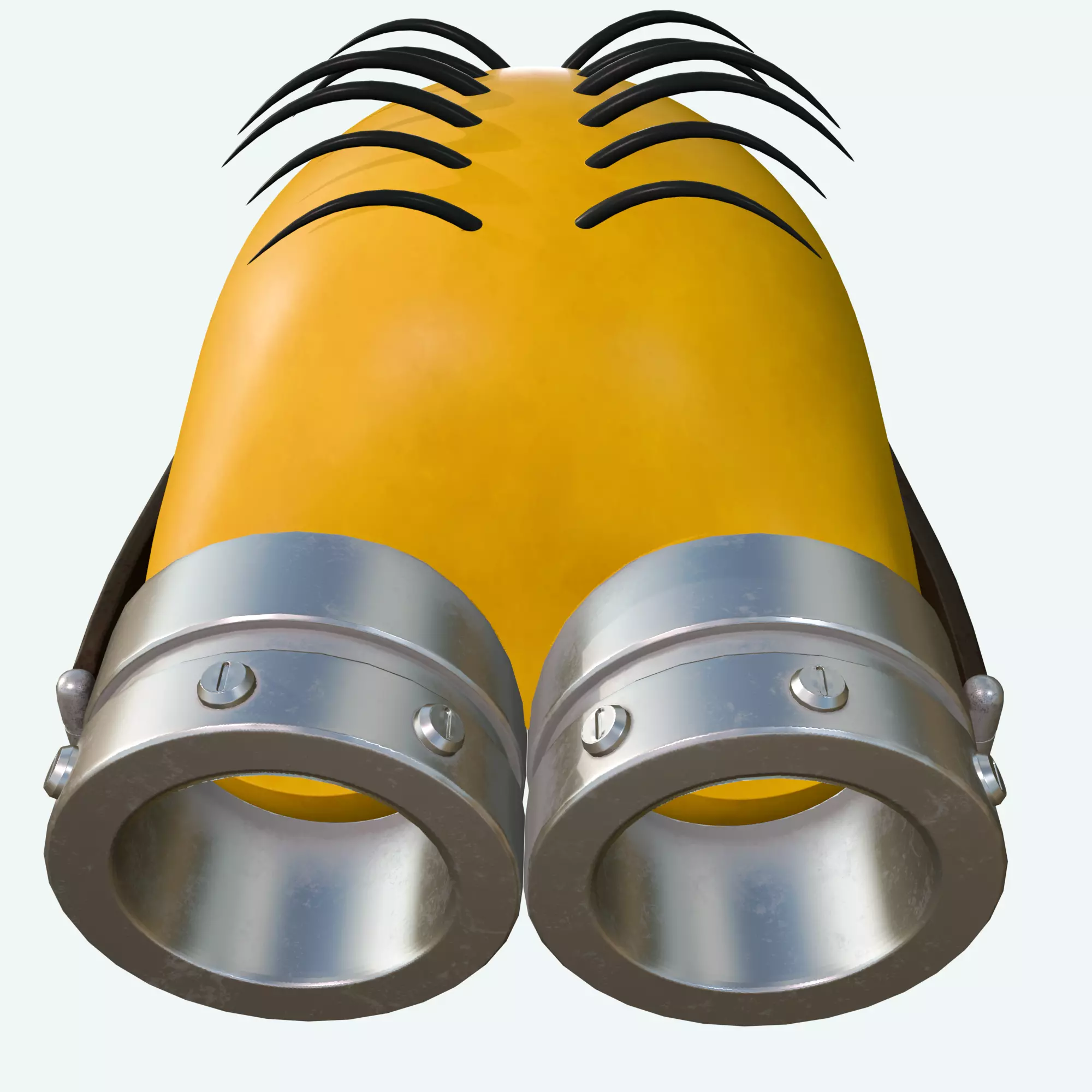 Best Cute Minion Cosplay Mask 3D STL 3D print model_28