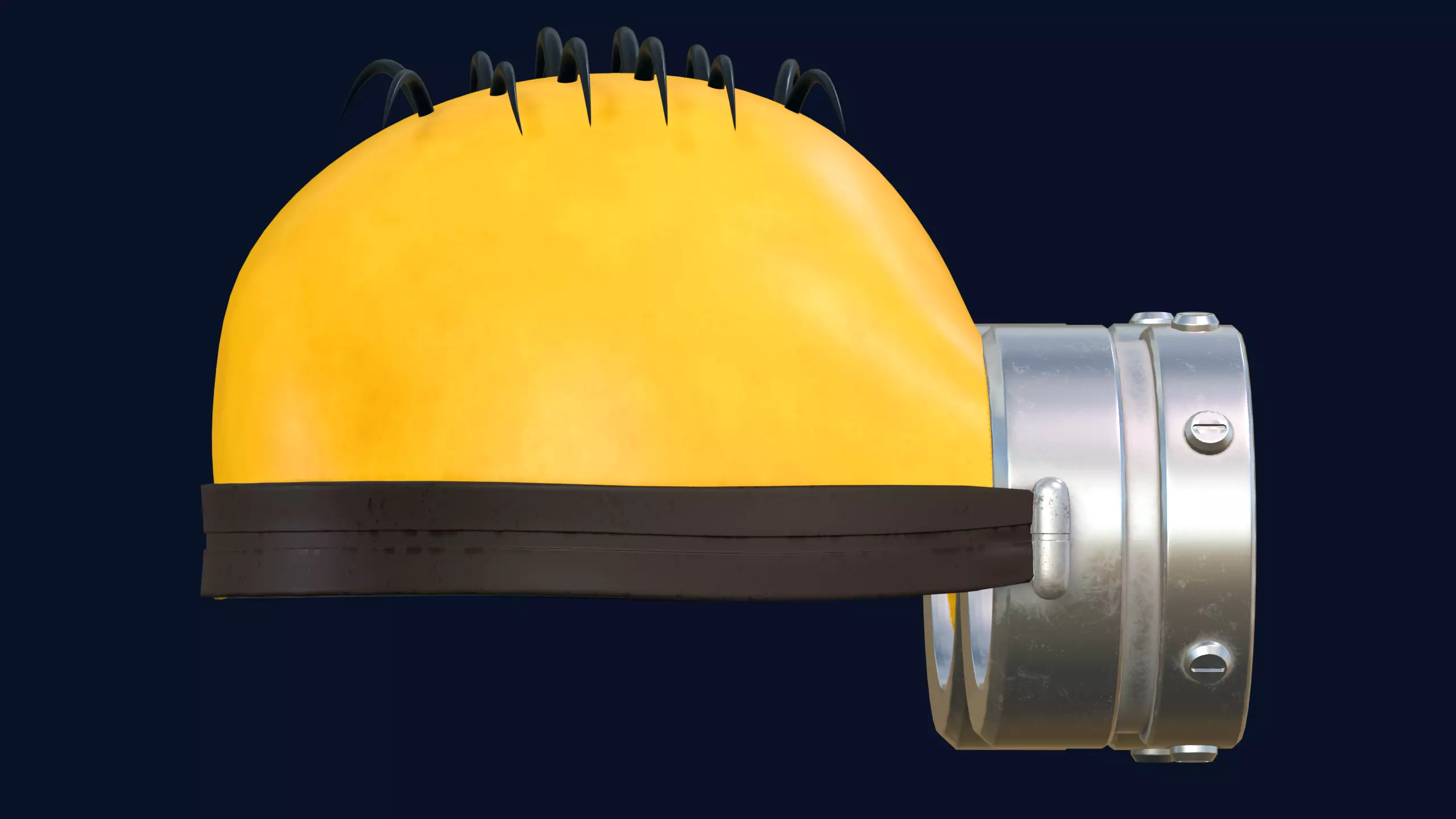 Best Cute Minion Cosplay Mask 3D STL 3D print model_17