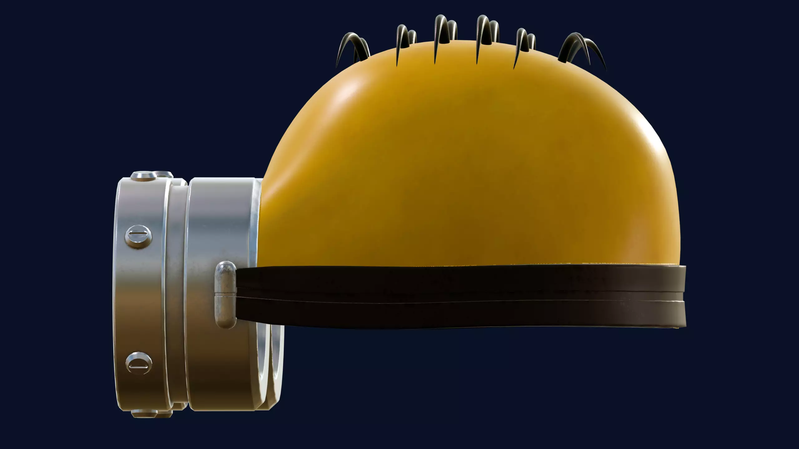 Best Cute Minion Cosplay Mask 3D STL 3D print model_6