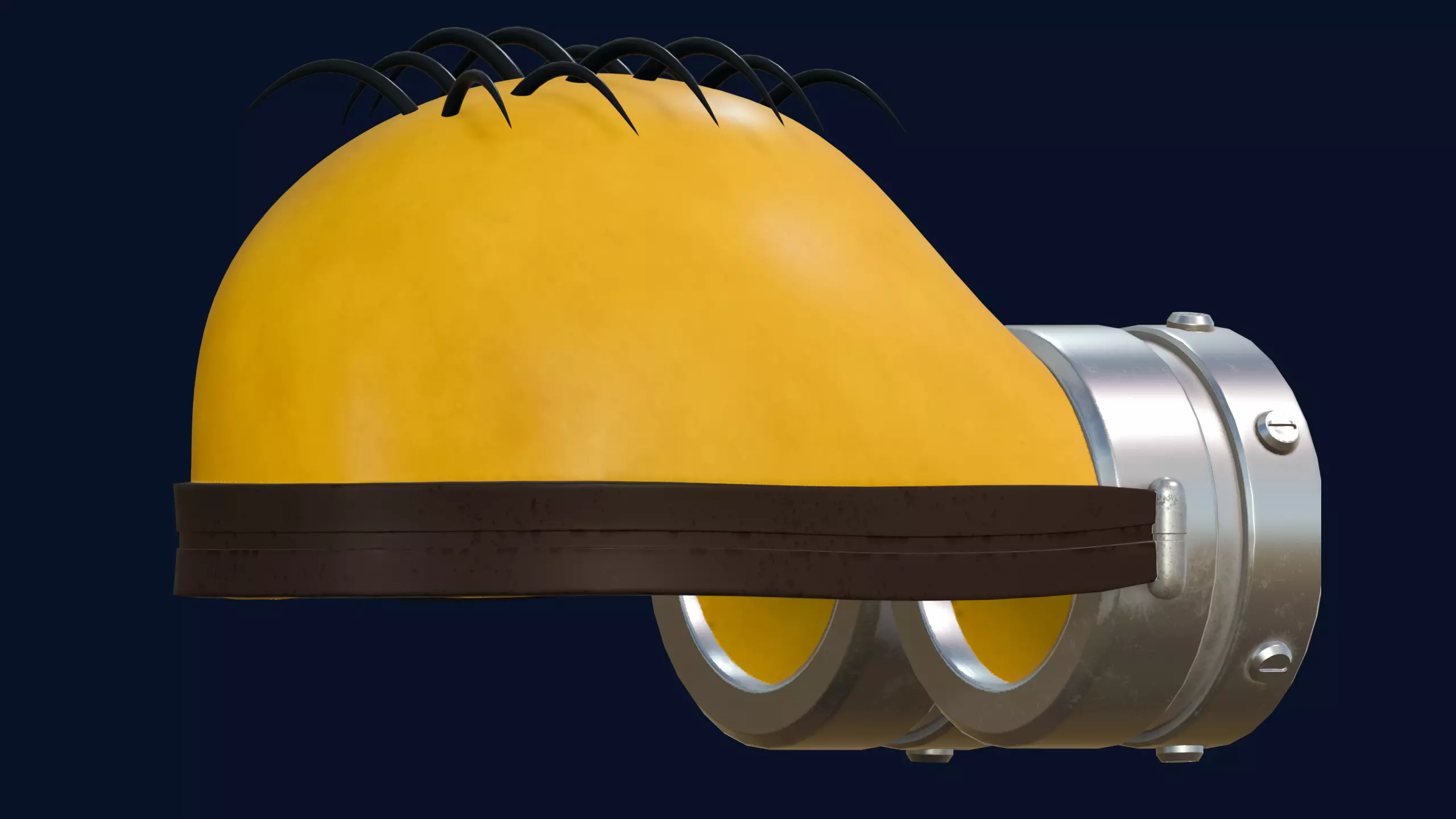 Best Cute Minion Cosplay Mask 3D STL 3D print model_18