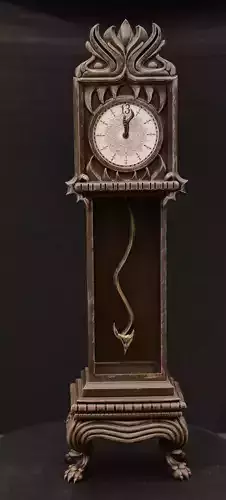 Grandfather Clock Haunted Mansion 3D print model