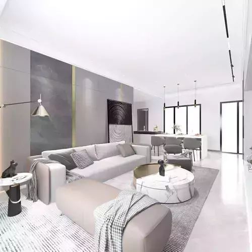 Living and Dining Combo Design