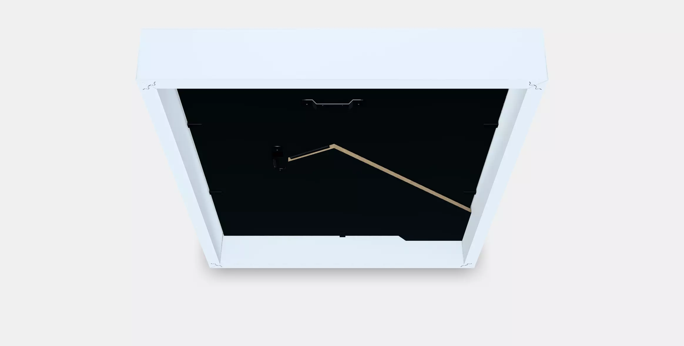 RIBBA Frame 9 Low-poly 3D model_4