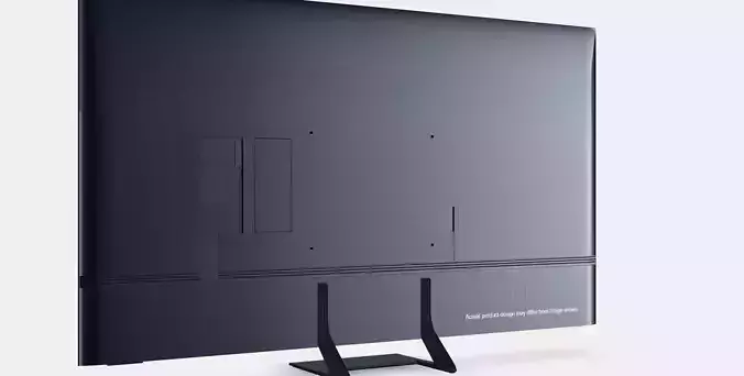 43 CU8500 Crystal UHD 4K 3D model