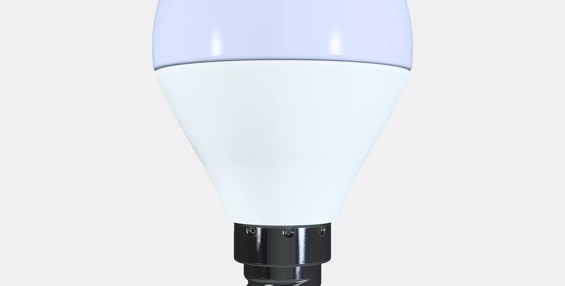 Wood-free LED light source E14 470 lumen 3D model_12