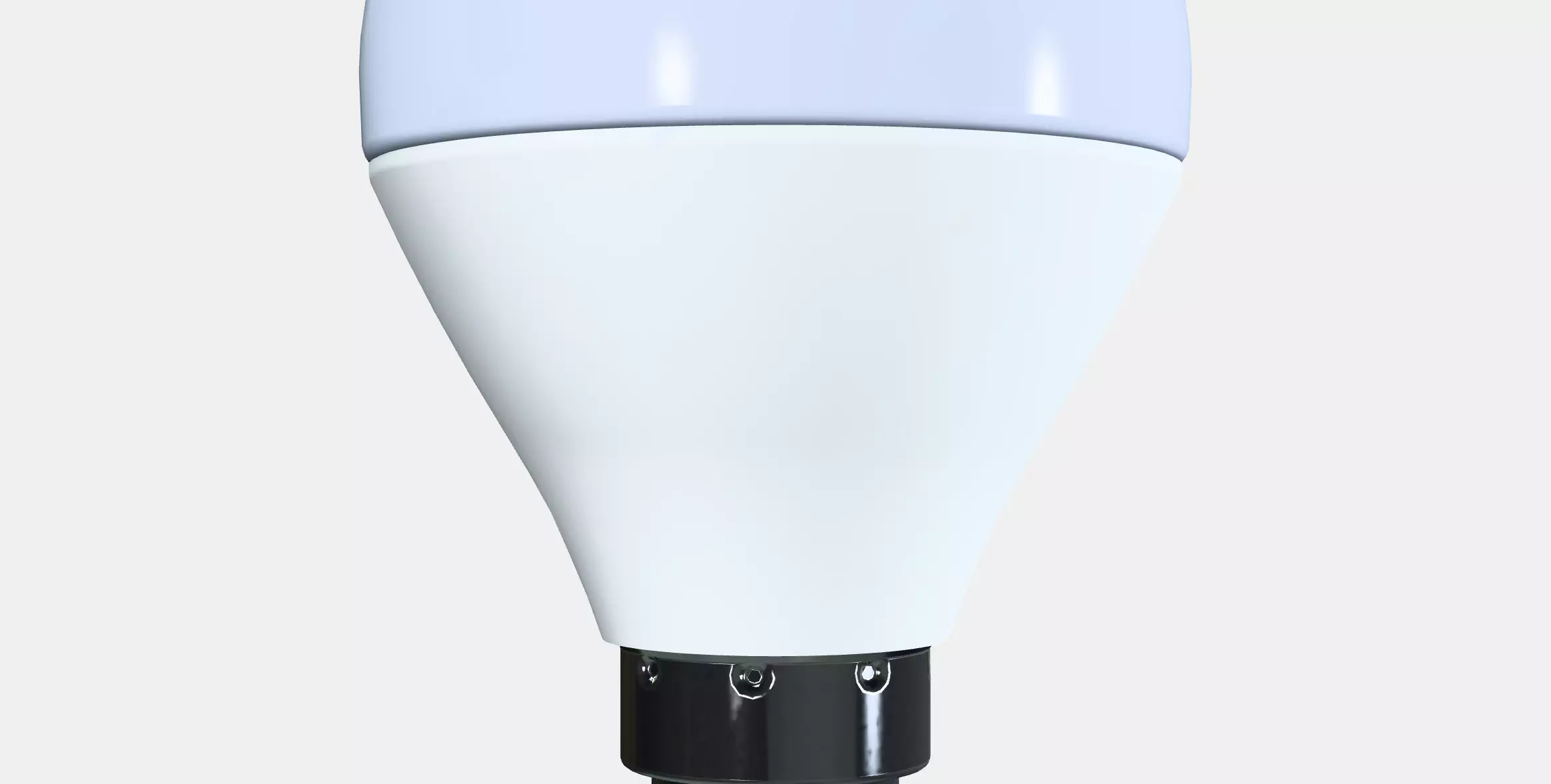 Wood-free LED light source E14 470 lumen 3D model_2