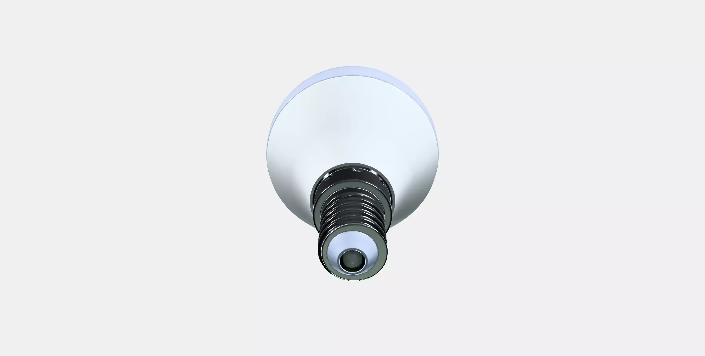 Wood-free LED light source E14 470 lumen 3D model_6