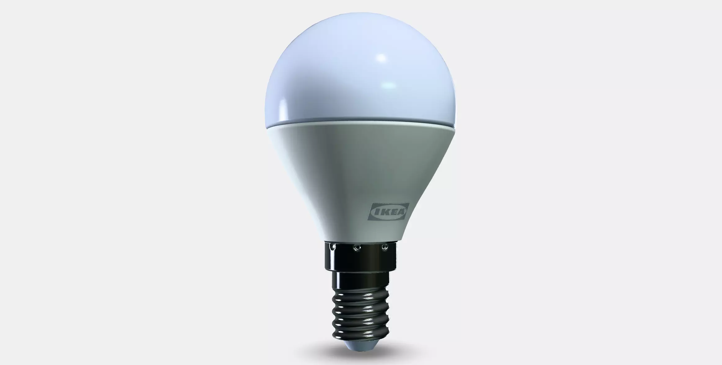 Wood-free LED light source E14 470 lumen 3D model_0