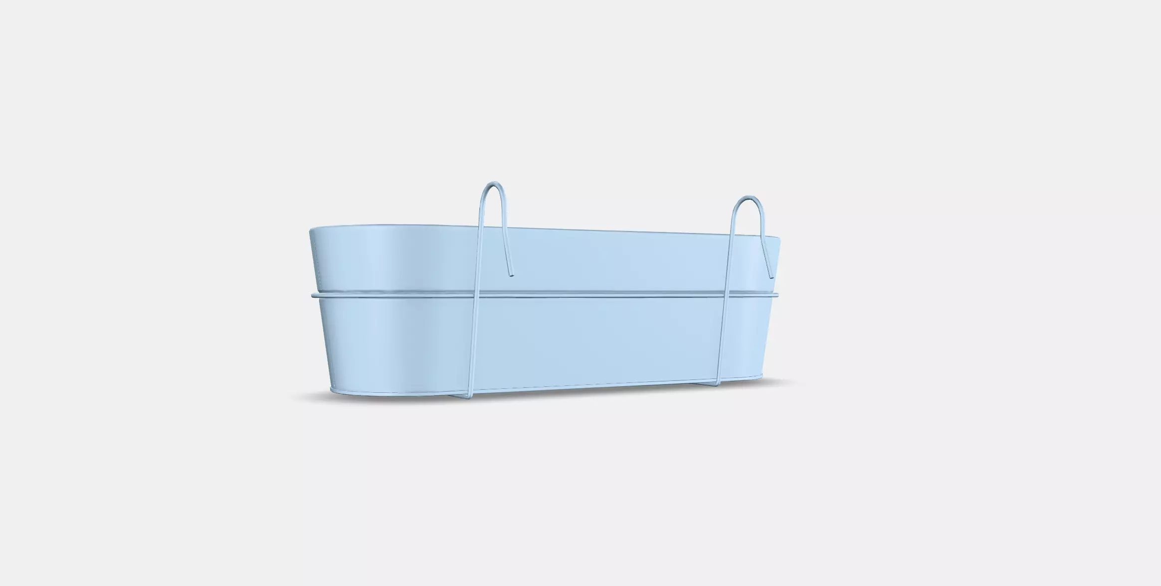 White onion flower box with holder Low-poly 3D model_13