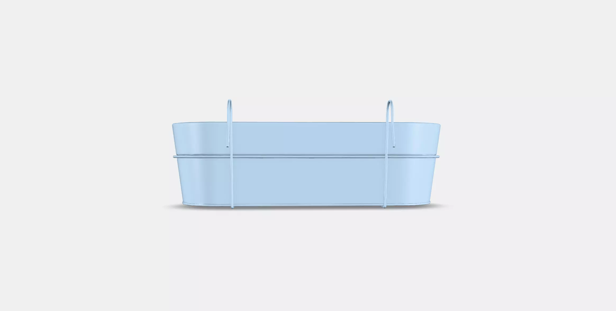 White onion flower box with holder Low-poly 3D model_11