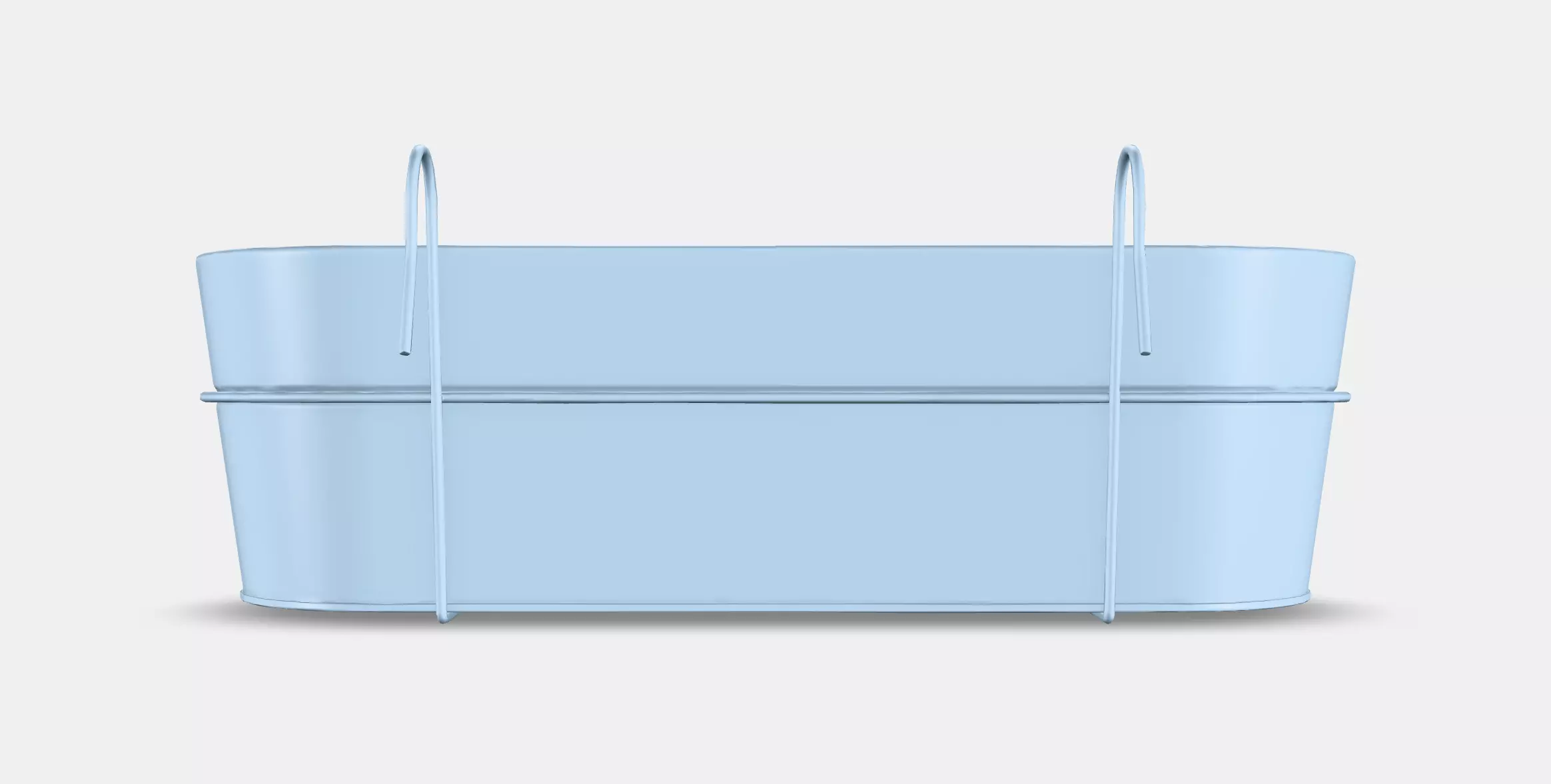 White onion flower box with holder Low-poly 3D model_12