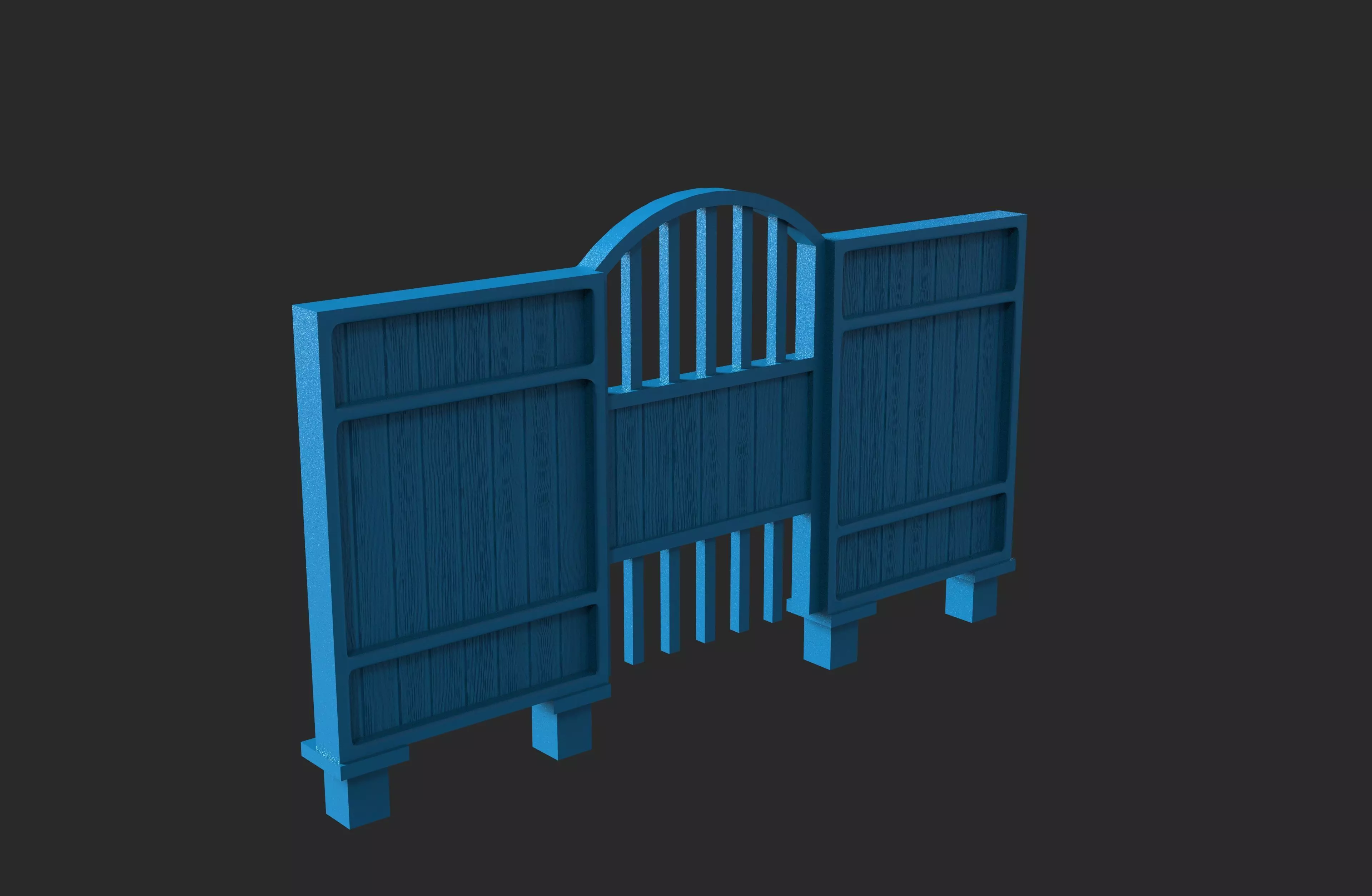 Puzzle horse stable 3D print model_23