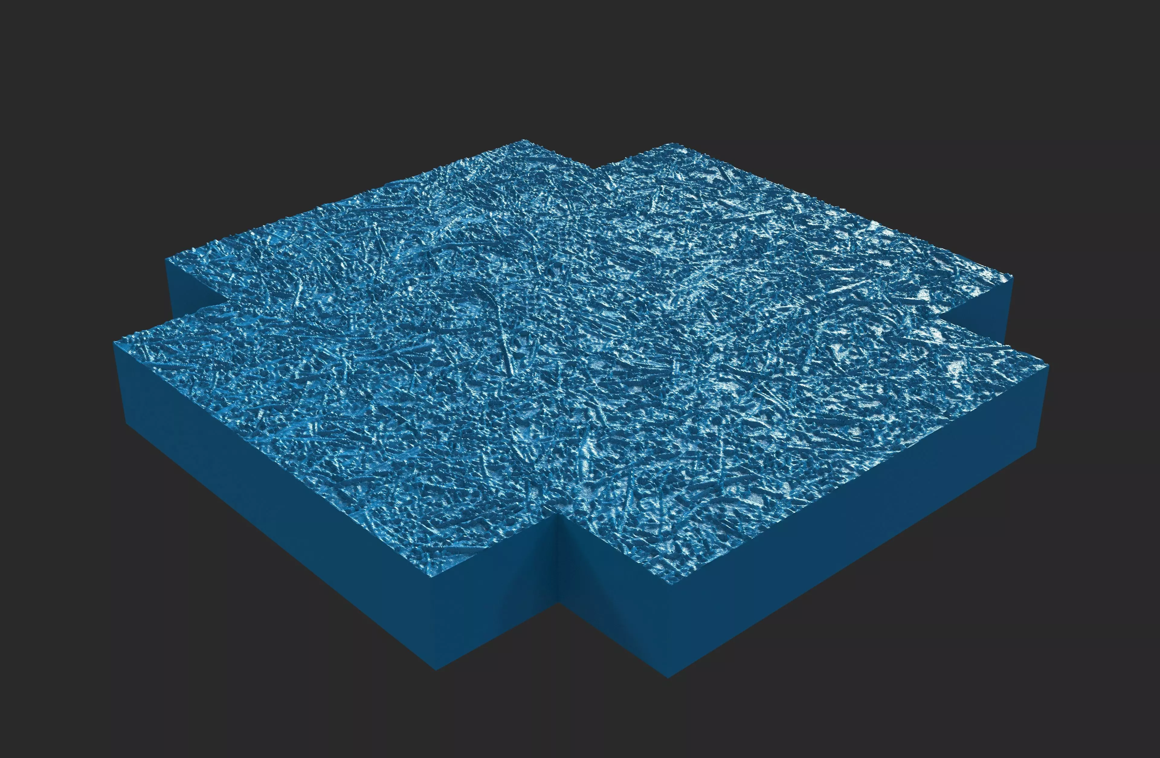 Puzzle horse stable 3D print model_13