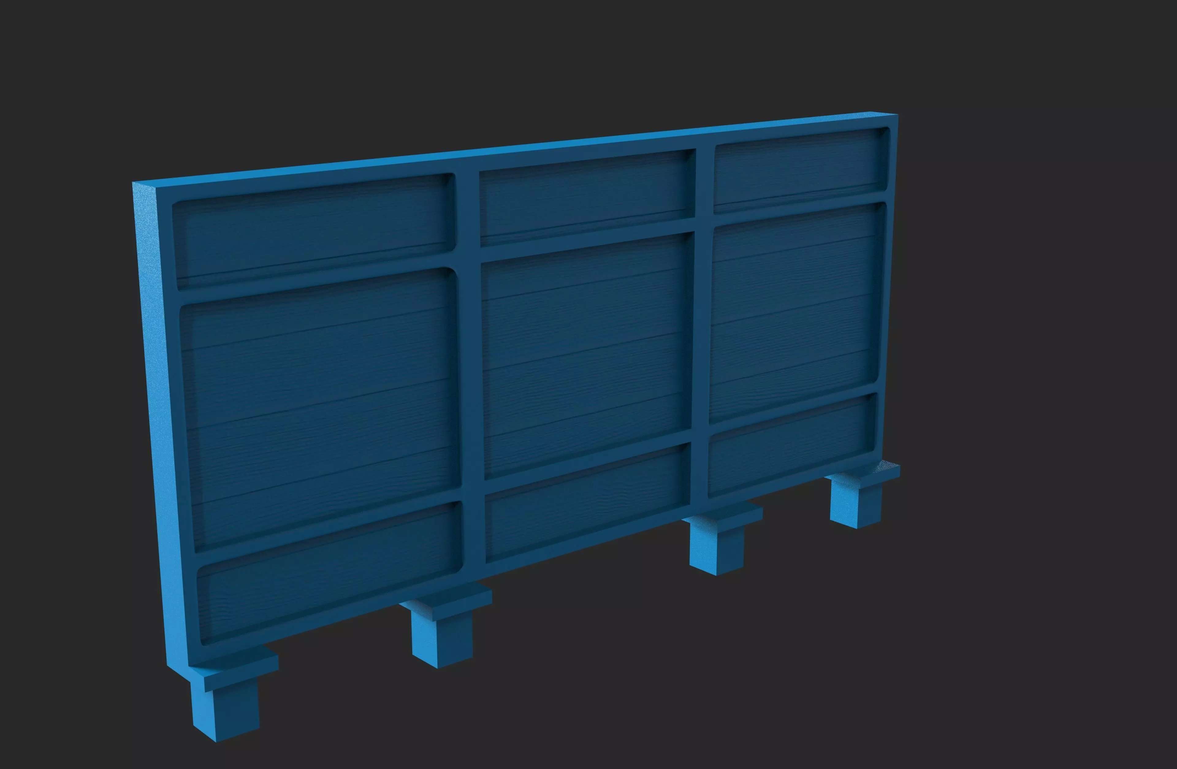 Puzzle horse stable 3D print model_21