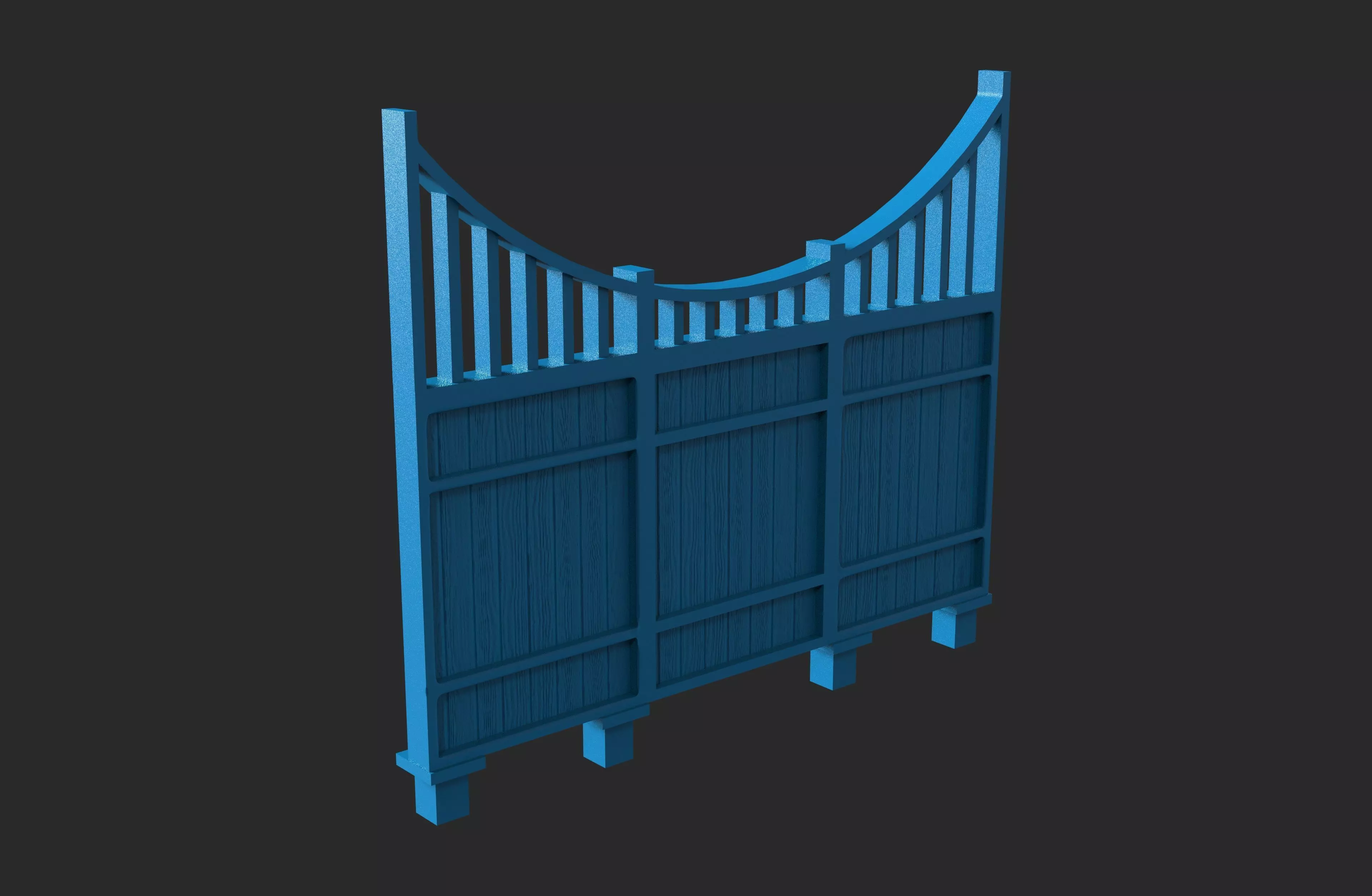 Puzzle horse stable 3D print model_22