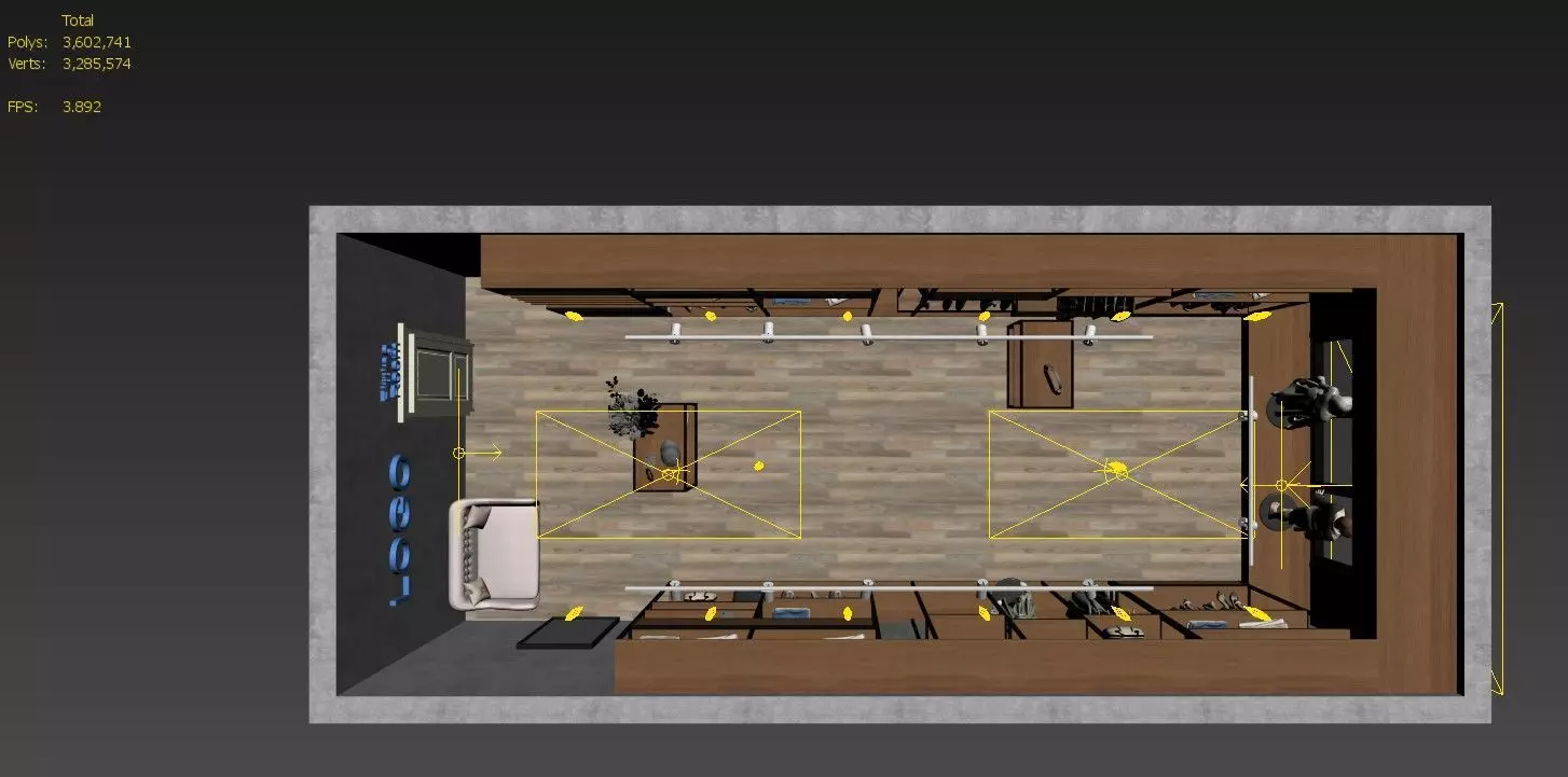 Female Clothing Shop 3D model_21